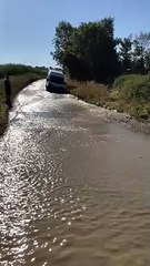 Aylesbury Vale flooding from nearby water leak