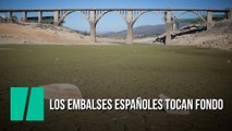 El paisaje español cuando los embalses tocan fondo