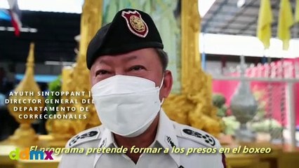 Reclusos de una cárcel de Bangkok encuentran en el muay thai un futuro