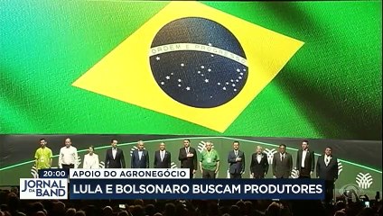 Apoio do agronegócio: Lula e Bolsonaro buscam produtores