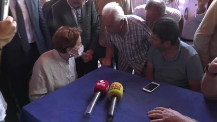 Akşener'in Dinlediği AKP'li Yurttaş: "Köprümüz, Hükümet Konağımız, Kapalı Okulumuz Çarşının İçinde Ama Ne Yazık Ki Sesimizi Duyuramıyoruz"