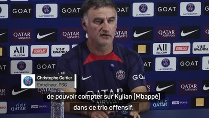 2e j. - Galtier annonce le retour de Mbappé dans le trio avec Messi et Neymar