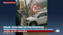 Ciclone extratropical atinge litoral da região sul