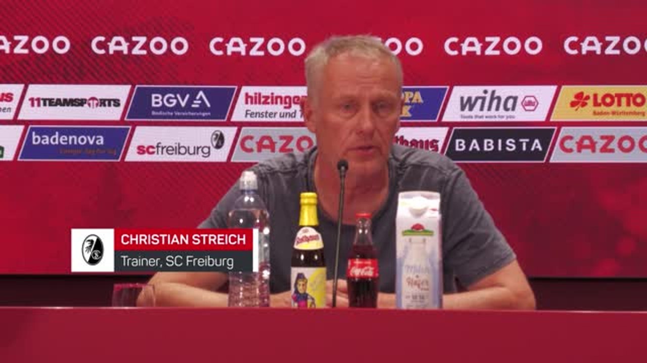 Streich scherzt: “Habe schon ein Podest gebaut”
