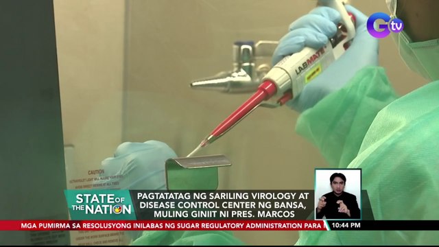 Pagtatatag ng sariling virology at disease control center ng bansa, muling giniit ni Pres. Marcos| SONA