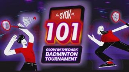 Glow in The Dark Badminton Tournament