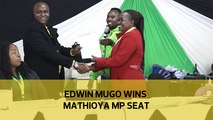 Edwin Mugo wins Mathioya MP seat