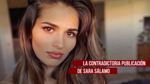 La contradictoria publicación de Sara Sálamo
