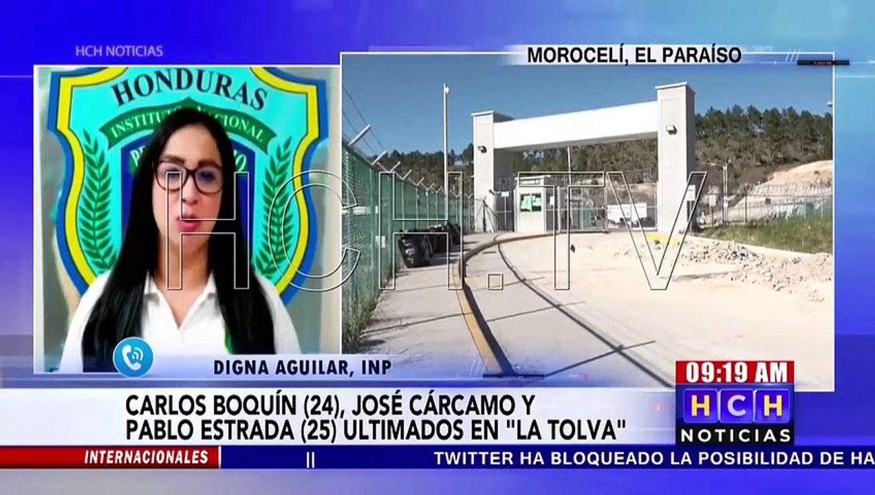 ¡Ultimo Momento! Estrangulados mueren tres reos en presidio de Morocelí, El Paraíso