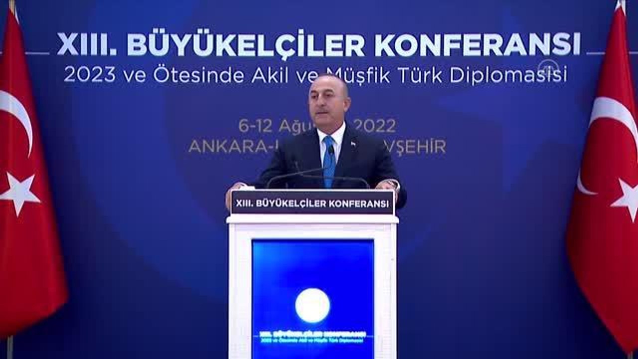 Dışişleri Bakanı Çavuşoğlu: "Suriye'de amacımız teröristleri temizlemek"