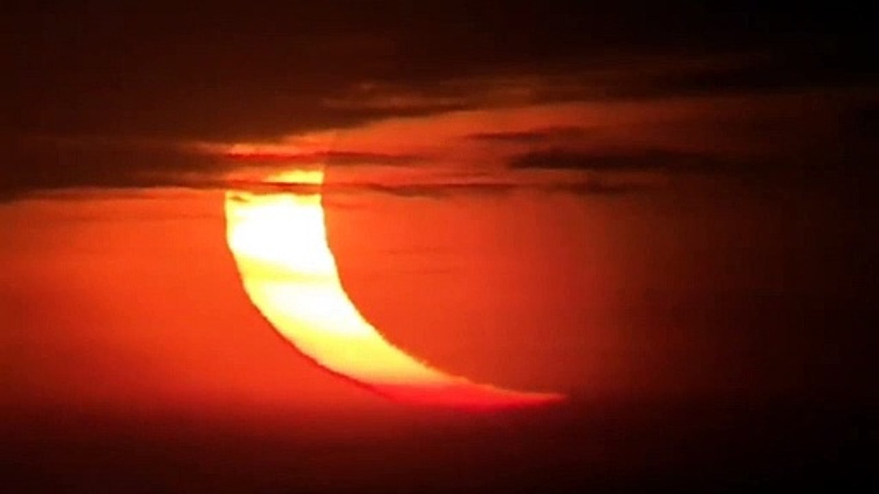 Solar Eclipse June 10, 2021 in New York, USA