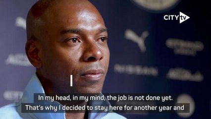 'The job is not done yet' - Fernandinho after contract extension