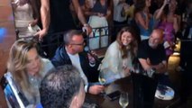 Gigi D'Alessio e fidanzata Denise Esposito protagonisti a Capri