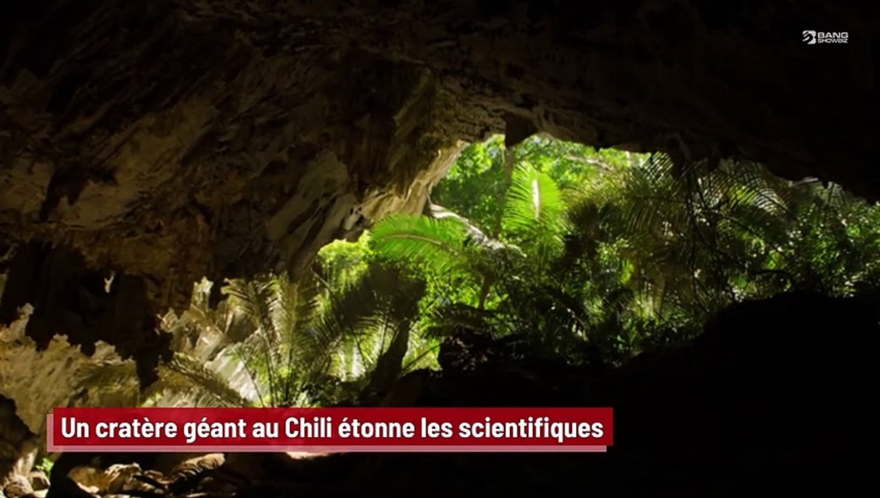 Un cratère géant au Chili étonne les scientifiques !