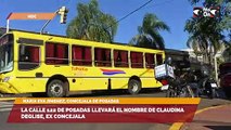 La calle 122 de Posadas llevará el nombre de Claudina Deglise, ex concejala