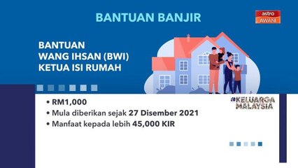 [INFOGRAFIK] Bantuan Banjir Keluarga Malaysia