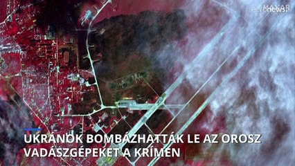 Valószínűleg az ukrán haderő bombázta le a Krím-félszigeten parkoló orosz vadászgépeket