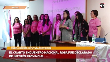 El cuarto Encuentro Nacional Rosa fue declarado de interés provincial
