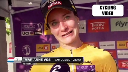 Marianne Vos Reacts To Third Stage Win At Tour of Scandinavia