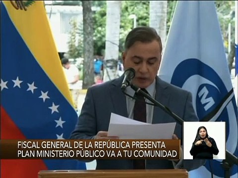 Plan El Ministerio Público va a tu Comunidad atiende denuncias en plazas Bolívar del país