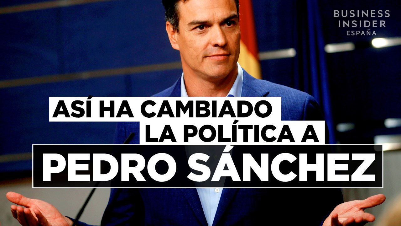 Así ha cambiado la política a PEDRO SÁNCHEZ