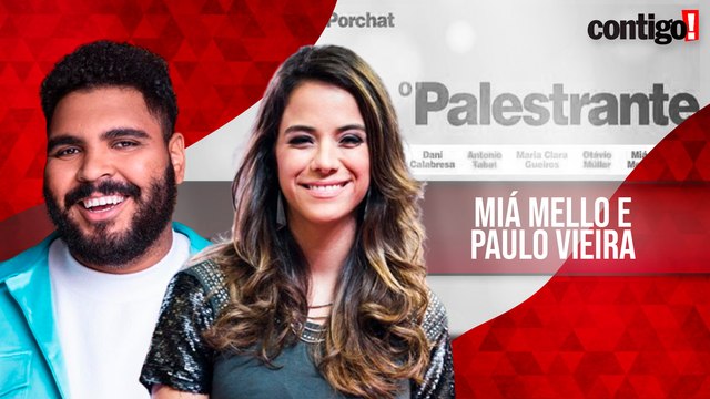 Miá Mello e Paulo Vieira relembram seus piores chefes e falam dos seus personagens em O Palestrante