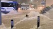 Traffic Disrupted Due Heavy Flooding in Parts of Seoul City