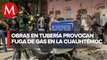 Cierran vialidad por fuga de gas en la alcaldía Cuauhtémoc, CdMx