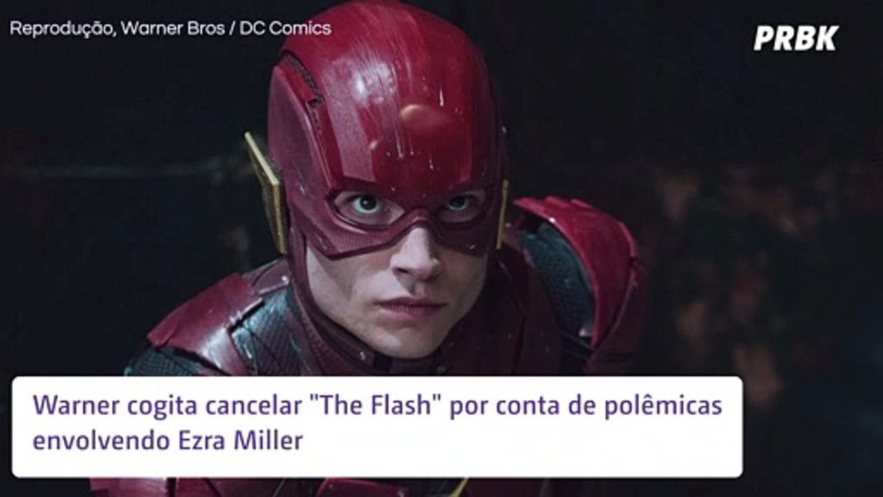 "The Flash": polêmicas de Ezra Miller podem acabar com o filme
