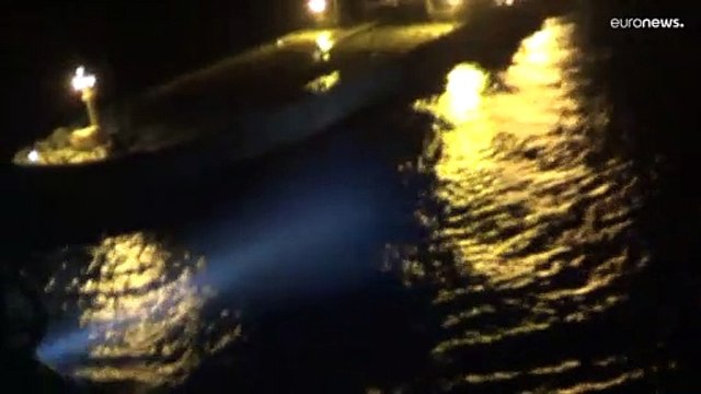 شاهد: عملية البحث عن مهاجرين مفقودين في عرض البحر لا تزال متواصلة في اليونان