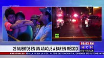 Mueren 23 personas en ataque con bombas incendiarias contra un local nocturno en #México