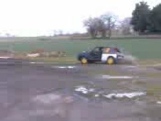 premier tour de roue de la samba GRI propulsion