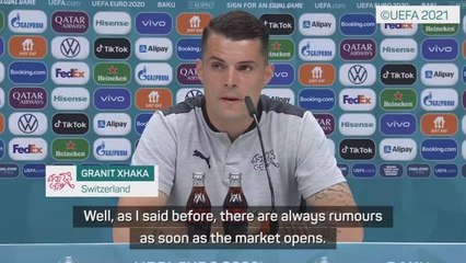 Xhaka refuses to address Arsenal future ahead of Euro 2020