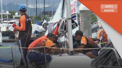Olimpik 2020 | Skuad pelayaran tangguh sesi latihan