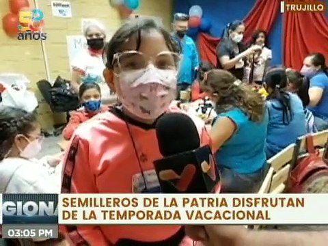 Trujillo | Un total de 200 niños son atendidos a través del Plan Vacacional Inces el arte de hacer