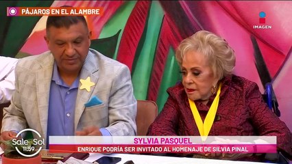 ¿Enrique Guzmán irá al homenaje de Silvia Pinal? Sylvia Pasquel responde