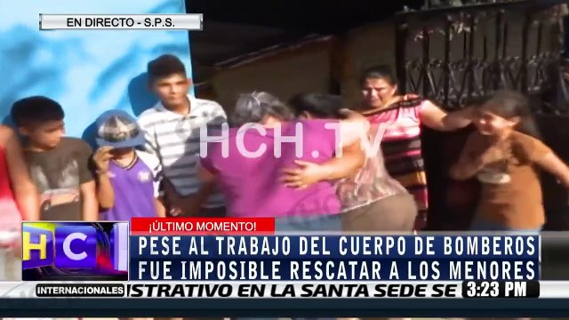 ¡ Tragedia ! Dos menores mueren calcinados en incendio en #SPS (1)