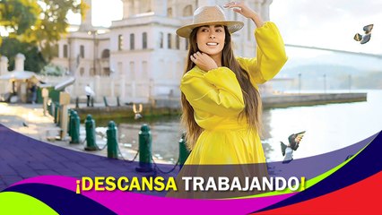 Galilea Montijo aprovechó su viaje de negocios en Estambul para vacacionar en familia