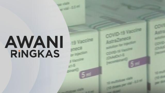 AWANI Ringkas: Pendaftaran Individu bawah 60 dibuka esok | 95,000 dos disuntik pada Isnin