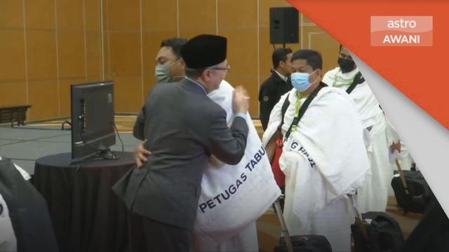 Haji | Kumpulan kedua petugas TH berlepas ke tanah suci