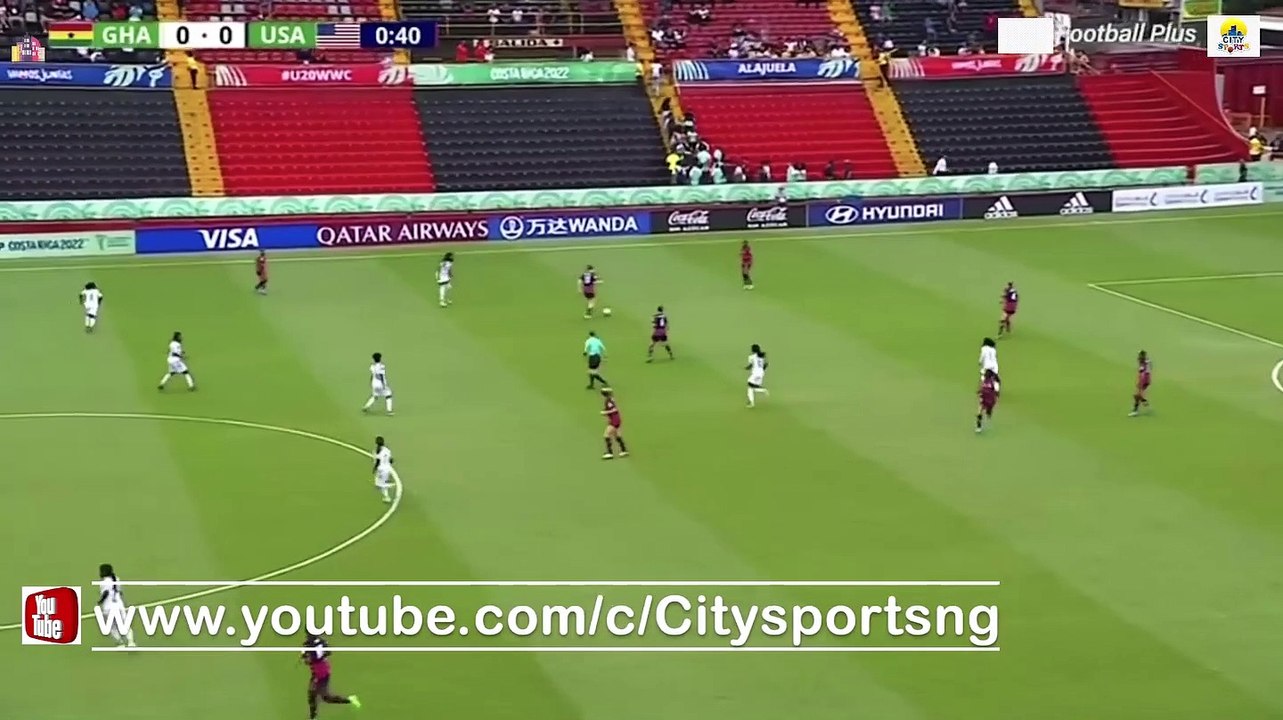 2022 Women's U-20 World Cup | Ghana vs USA | 0-3 | All Goals Highlights