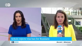 German Chancellor Scholz not keen on banning all Russians from receiving visas for the EU