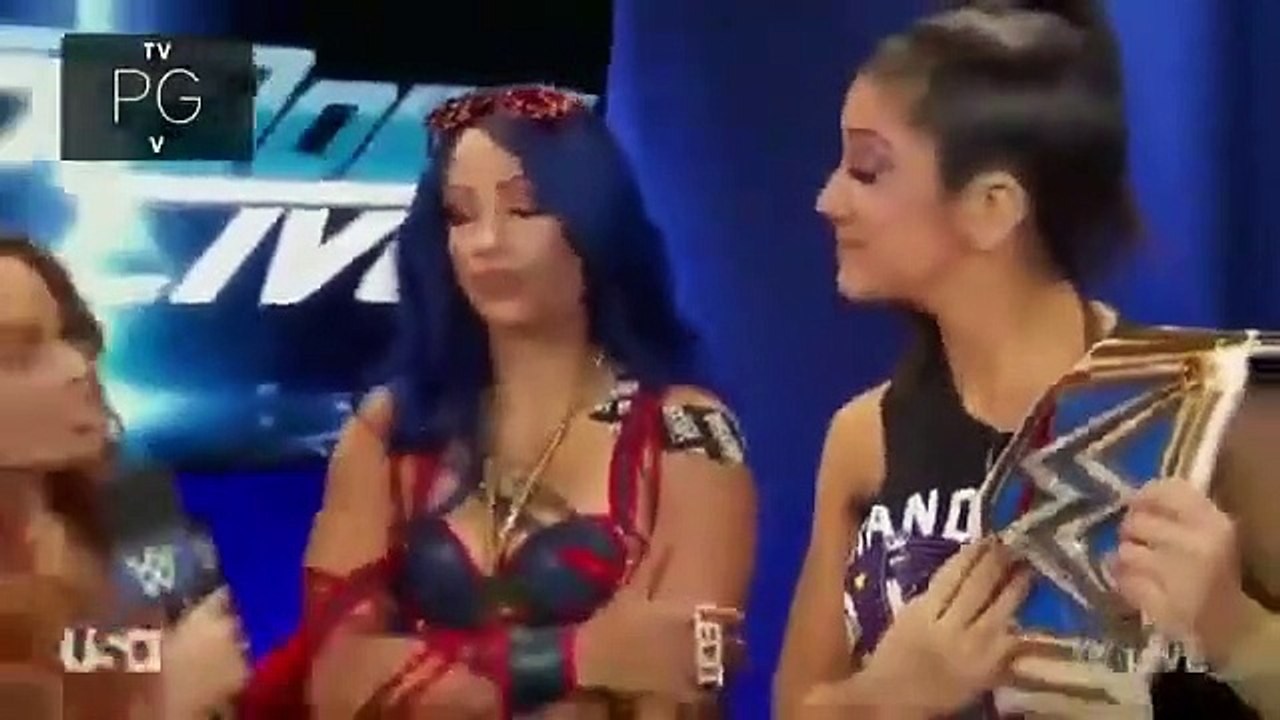 Kayla Braxton Interviews Sasha Banks and Bayley