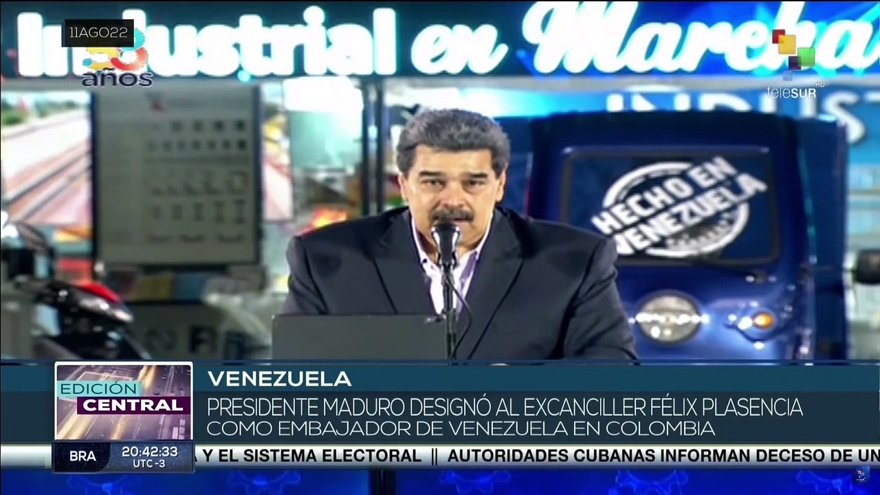Pdte. Nicolás Maduro designa al excanciller Félix Plasencia como embajador de Venezuela en Colombia