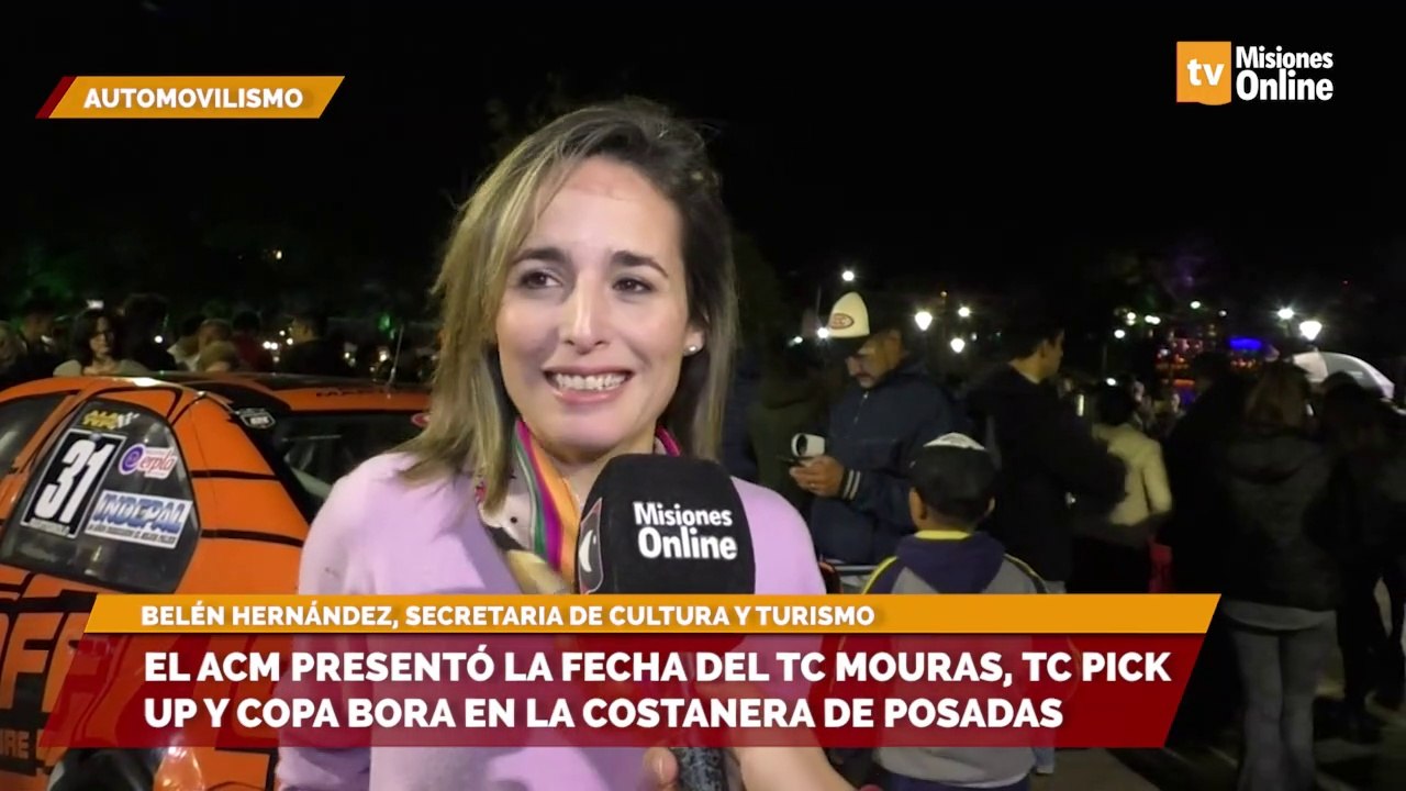 El ACM presentó la fecha del TC Mouras, TC Pick Up y Copa Bora en la Costanera de Posadas