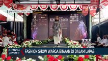 Sambut HUT RI ke 77, Warga Binaan Lomba Fashion Show di Dalam Lapas