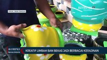 Kreatif Limbah Ban Bekas Jadi Berbagai Kerajinan