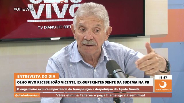 Ex-chefe da SUDEMA defende construção de terceiro eixo da transposição para o Vale do Piancó