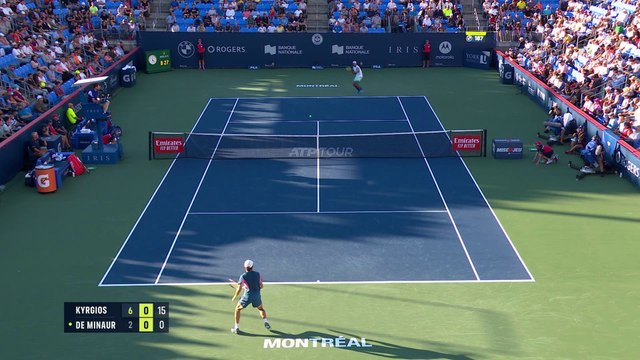 Kyrgios v de Minaur | ATP Canadian Open | Match Highlights