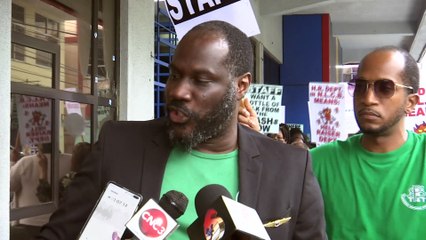 NLCB Workers Protest Appointment of Outsider to Key Position ✊